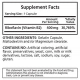 비타민 B2 (리보플라빈) 400mg
