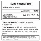 비타민 B6 (피리독신 HCI) 200mg