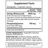 징코PS 6000 (은행잎 추출물+포스파티딜세린)