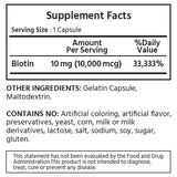 비오틴 10000 mcg (10 mg) 수퍼사이즈
