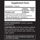 바나바 6000 mg (수퍼사이즈)