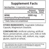 MSM 2000mg