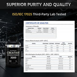 마이크로나이즈드 크레아틴 모노하이드레이트 3000