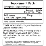 폴리코사놀 25 mg