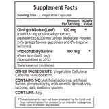 징코빌로바 포스파티딜세린 120 mg